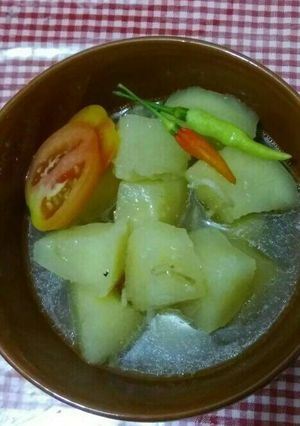 Foto resep Sup Singkong