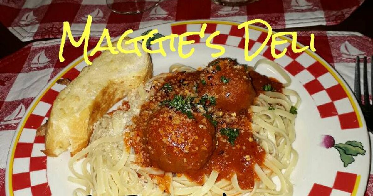 Meatballs And Spaghetti In Ragú Sauce Recipe By Maggie