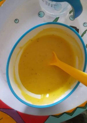 A picture of Plantain puree.