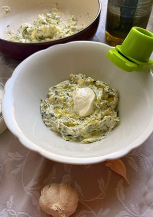 Cukkini tzatziki recept fotója