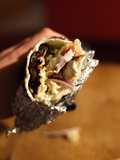 Dürüm Kebab de pollo con salsa kebab, todo casero! 🇹🇷