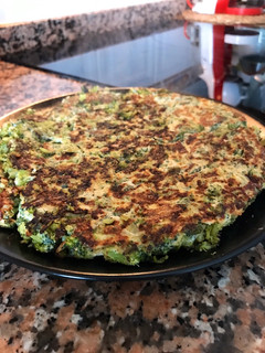 Una foto de Tortilla de brócoli