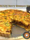 Potato Curry Chickpea Pie (Chickpea Crust Quiche)