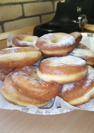 Farsangi szalagos fánk (mangalica zsírral) recept fotója