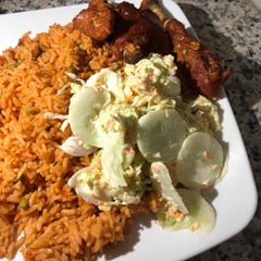 A picture of Party jollof rice.