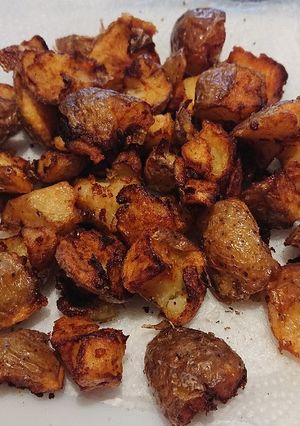 A picture of Fried Crumbled Potatoes.