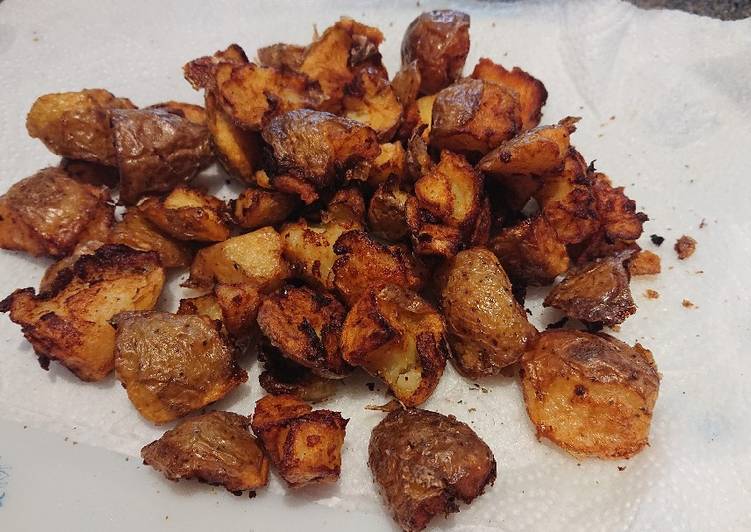 Fried Crumbled Potatoes