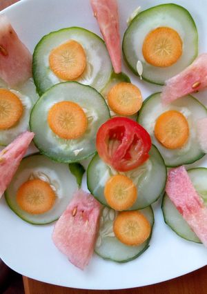 A picture of My Sunday Vegetable Salad.