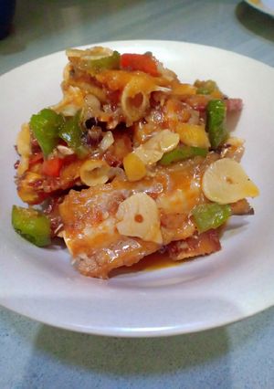 Foto resep Tumis Tulang Ikan Asin Jambal Roti