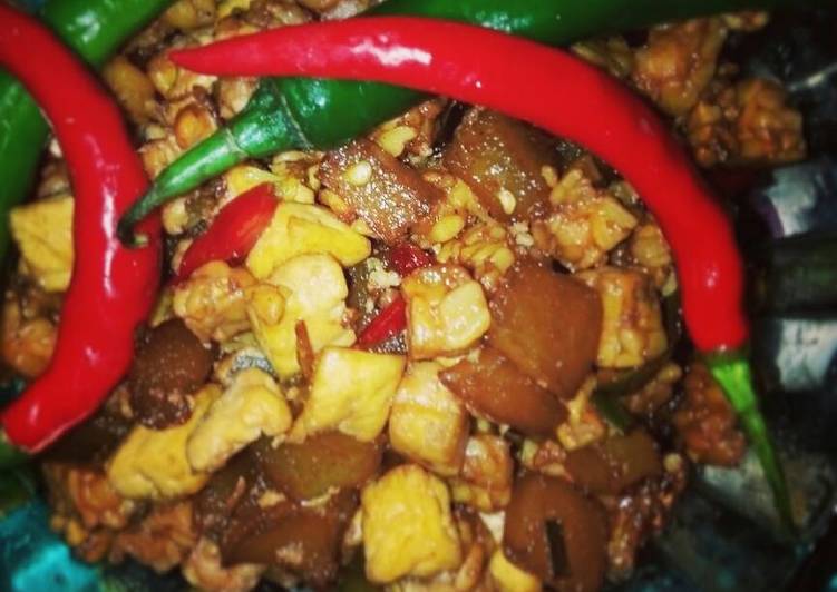 Sambal Goreng Cecek Tahu Tempe