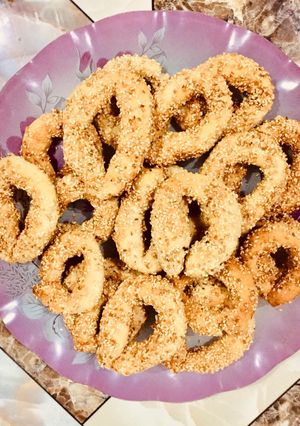 صورة لوصفة كعك عراقي 🤤
