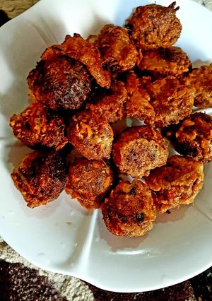A picture of Carrot and meat ball😍.