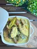 Gulai Lengkuas Buah Binjai Ikan Tenggiri