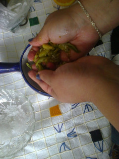 Una foto de Salsa de chile a mano