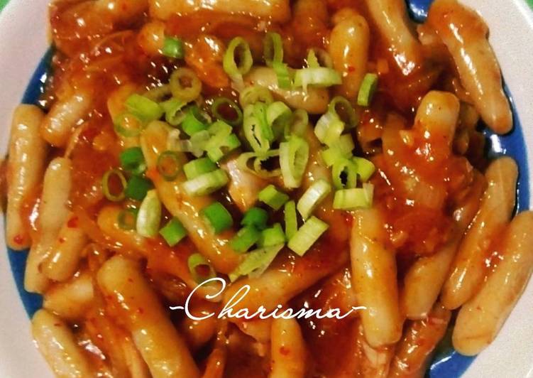 Resep Tteok-Bokki (Korean Appetizer), Lezat Sekali