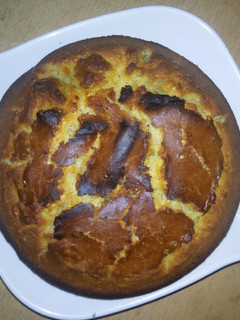 A picture of 3minutes vanillah cake.