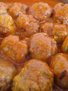 Una foto de Albóndigas en salsa de tomate