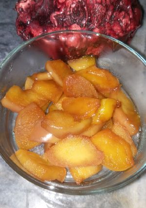عکسی از دستور میان وعده رژیمی