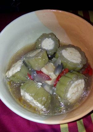 Foto resep Sayur pare isi tahu