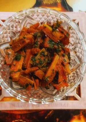 गाजर मेथी की सब्जी(gajar methi ki sabji recipe in hindi) रेसिपी मुख्य फोटो