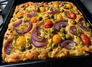 Una foto de Focaccia