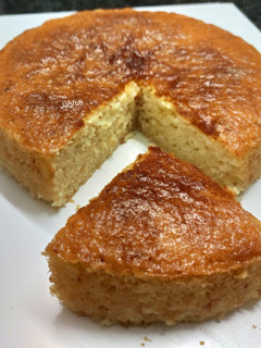 A picture of Hot Milk Cake !!.