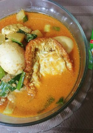 Foto resep Telur kari 'desaku' rasa mantap !