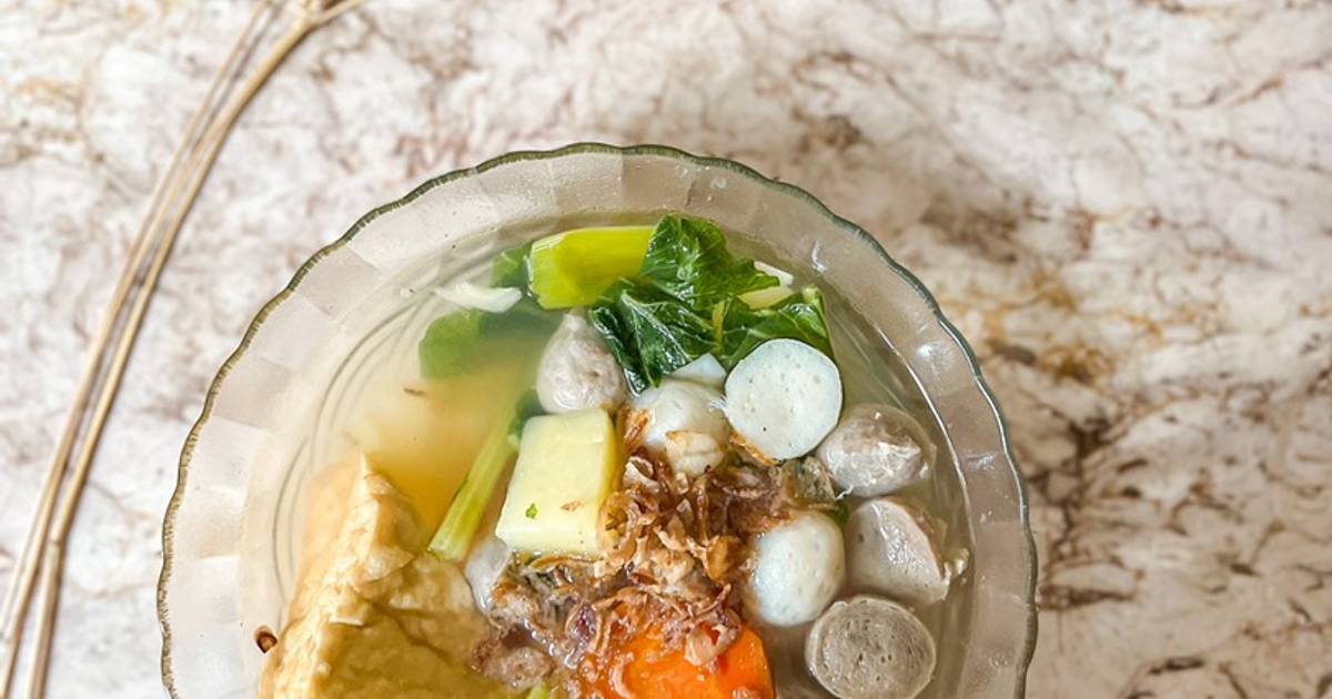 Resep Sop Baso Oleh Amanda Zevannya Cookpad