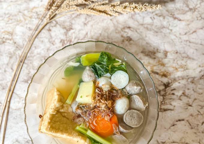 Resep Sop Baso Oleh Amanda Zevannya Cookpad