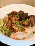 Khanom Jeen Nam Ngiao (Northern Thai Noodle Soup)
