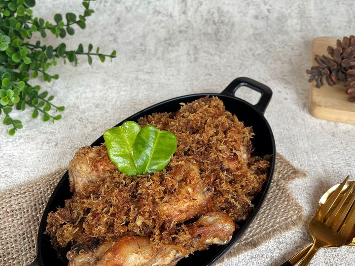 Resep Ayam Goreng Serundeng Anti Gagal