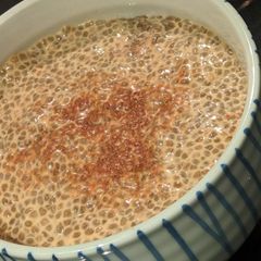 A picture of Milk Tea Chia Pudding.