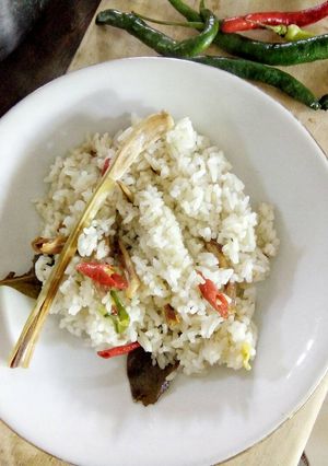 Foto resep Sego liwet ricecooker