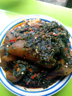 A picture of Vegetable soup.