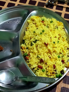 लेमन राइस (lemon rice recipe in Hindi) रेसिपी मुख्य फोटो