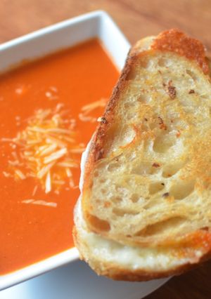 Foto resep Sup Tomat Isi Keju (Menu Anak / Balita)