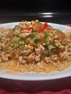 金針菇肉末蒸粉絲(蒸蒸日上) 的食譜成品照片