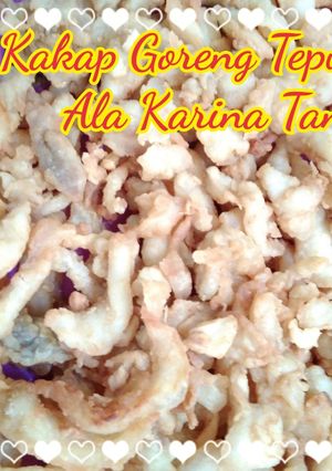 Foto resep Kakap Goreng Tepung