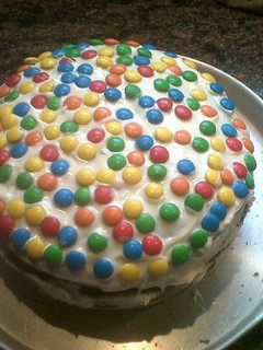 Una foto de Torta de golosinas idea para un cumple