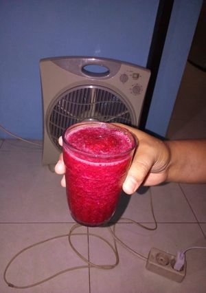 Foto resep Monster Red #jus fasting recipe