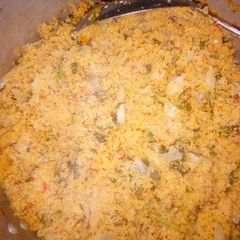 Vegetable couscous A picture of Vegetable couscous.