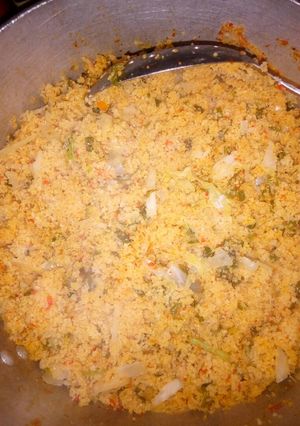 A picture of Vegetable couscous.