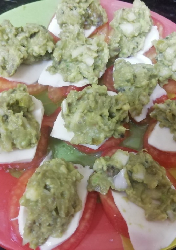 Una foto de Canapé improvisado