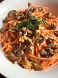 Carrot, Dill & Walnuts Salad