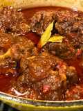 Rabo Encendido (Cuban Style Oxtail Stew)