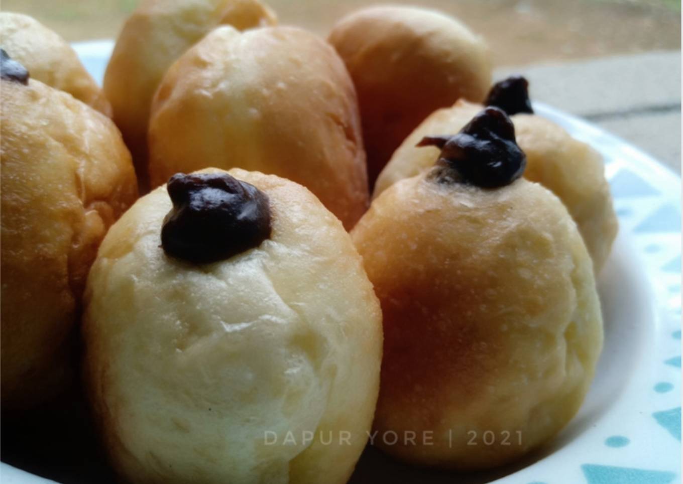 #149 Bomboloni filling Coklat metode All in One