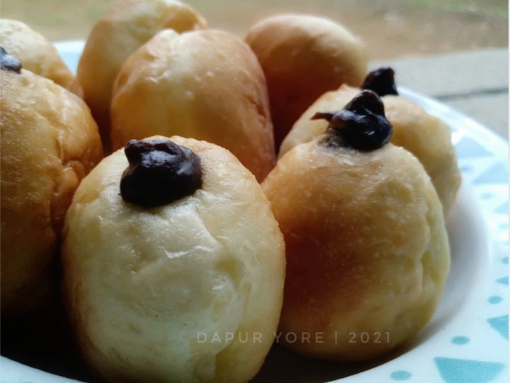 Easy Steps Prepare Recipes #149 Bomboloni filling Coklat metode All in One the Delicious Delicious.