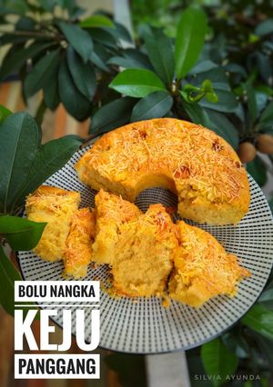 Foto resep Bolu Nangka Keju Panggang