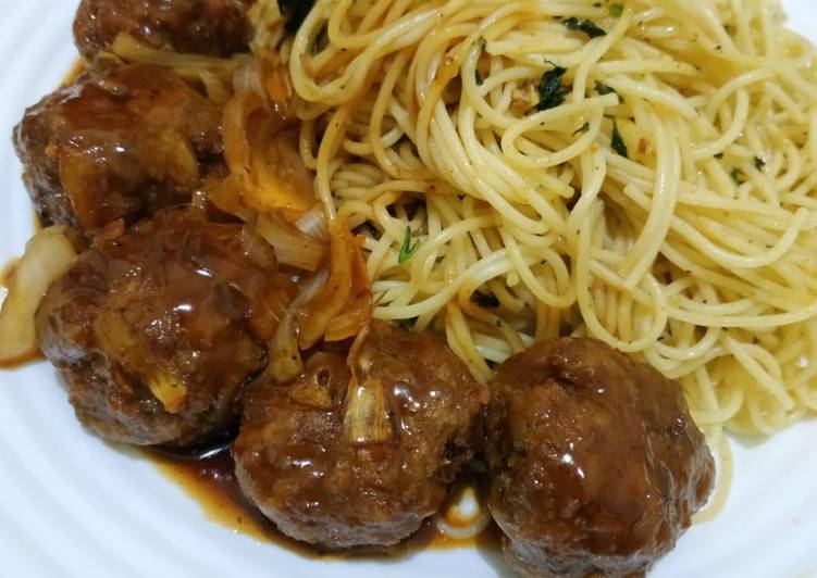 Spaghetti Meatballs
