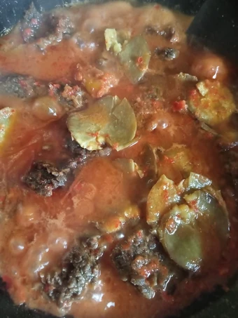 Langkah Gampang Membikin Resep Dendeng lambok jengkol balado (Perdana resep) yang Uenak Anti Ribet, Uenak Banget
